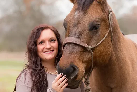 shea with brown horse 