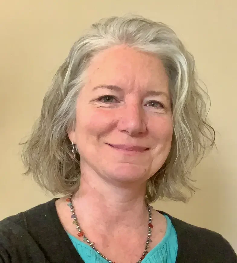 Woman smiling at camera