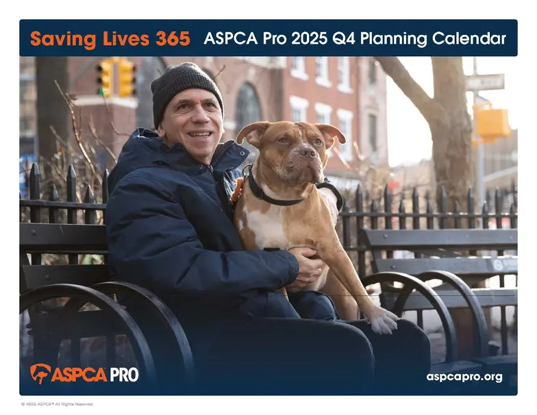 ASPCA 2025 Q4 Calendar Cover