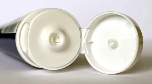 Tube containing cream
