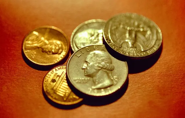 pile of coins