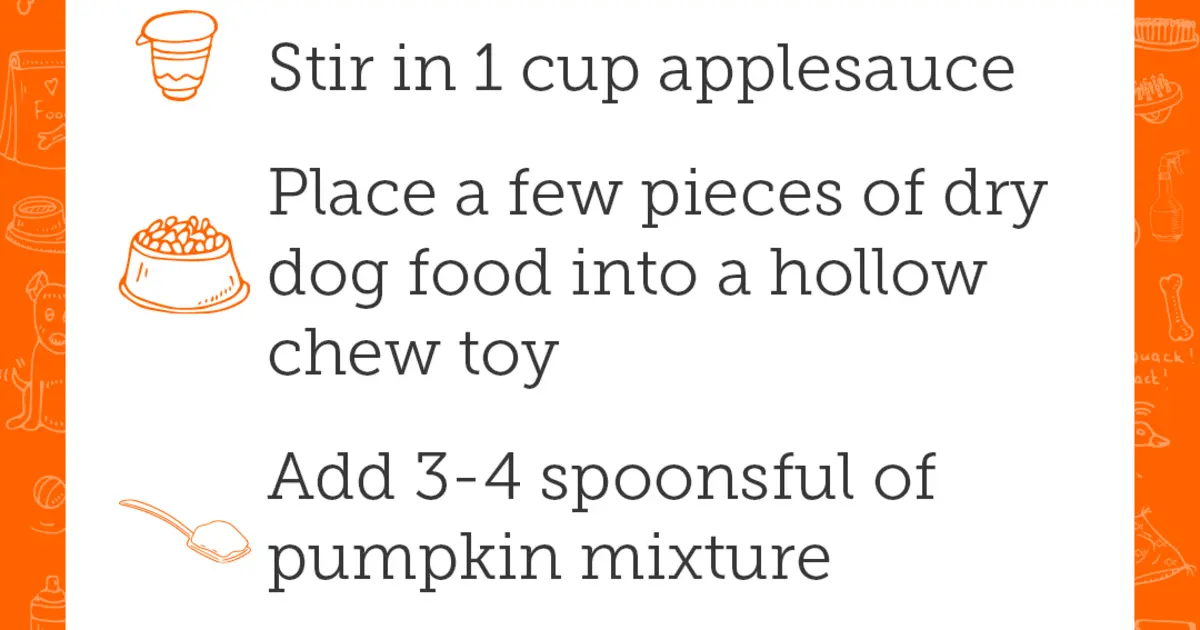 Dog Enrichment Recipes Savory Pumpkin ASPCApro