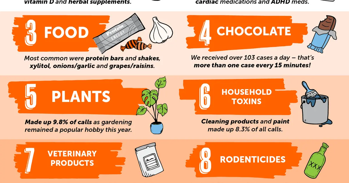 Top 10 Pet Toxins of 2021 ASPCApro